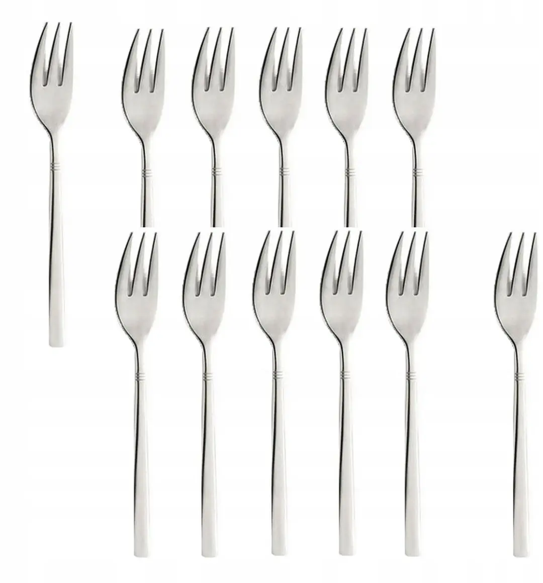 Amefa Dakota Dessertvorkjes RVS - 12 Stuks
