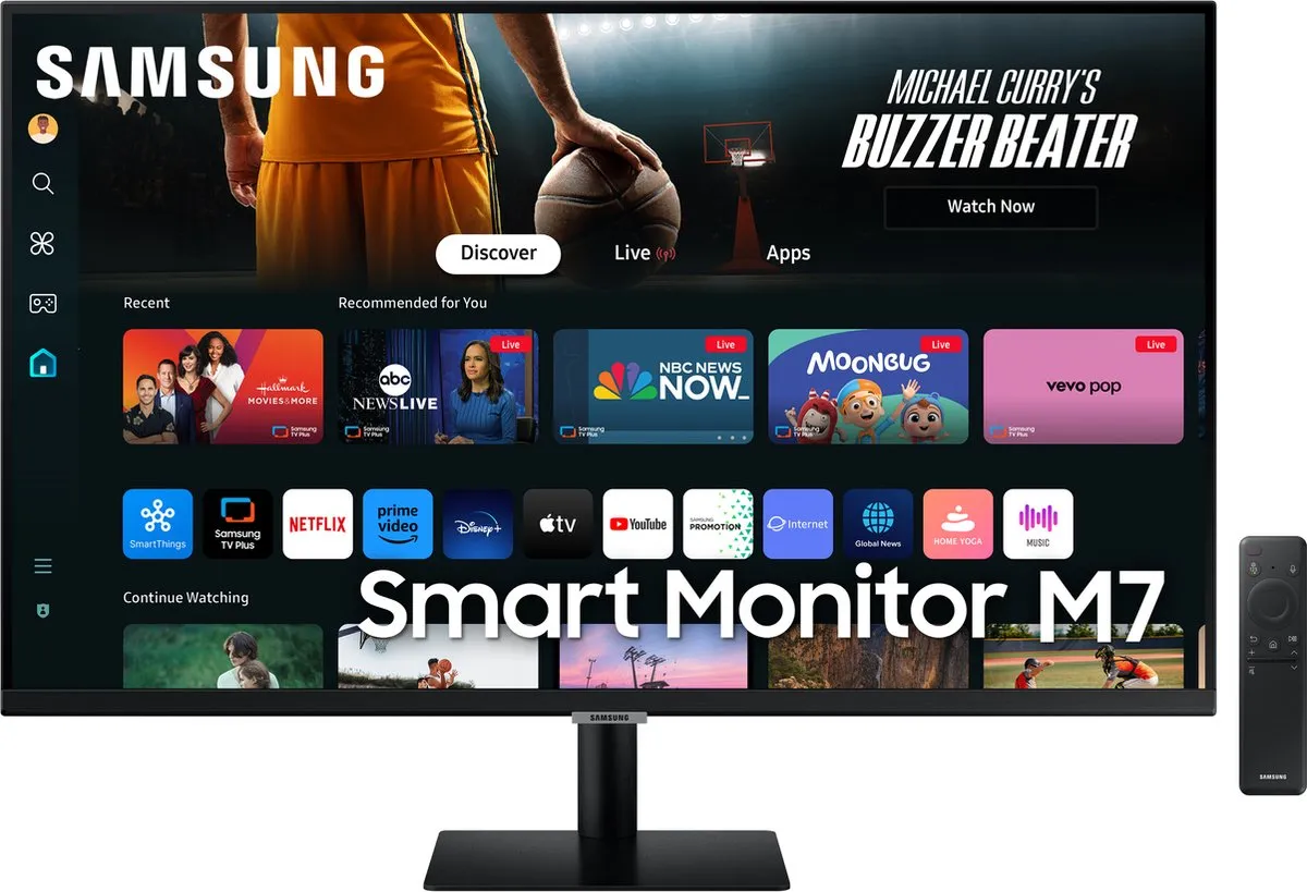 Samsung Smart M7 LS32DM702UUXEN Monitor 4K