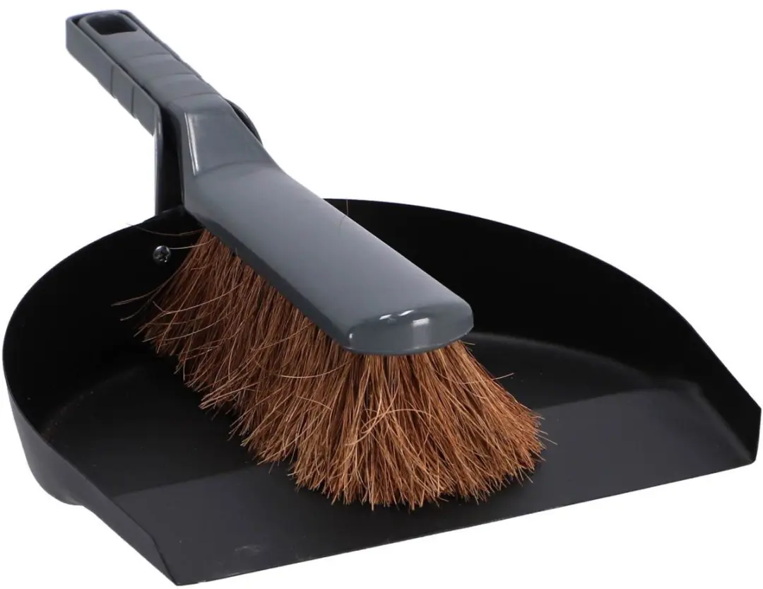 Linea Stofblik Metaal Kokos Wit 1380W90600 - Schoonmaakset