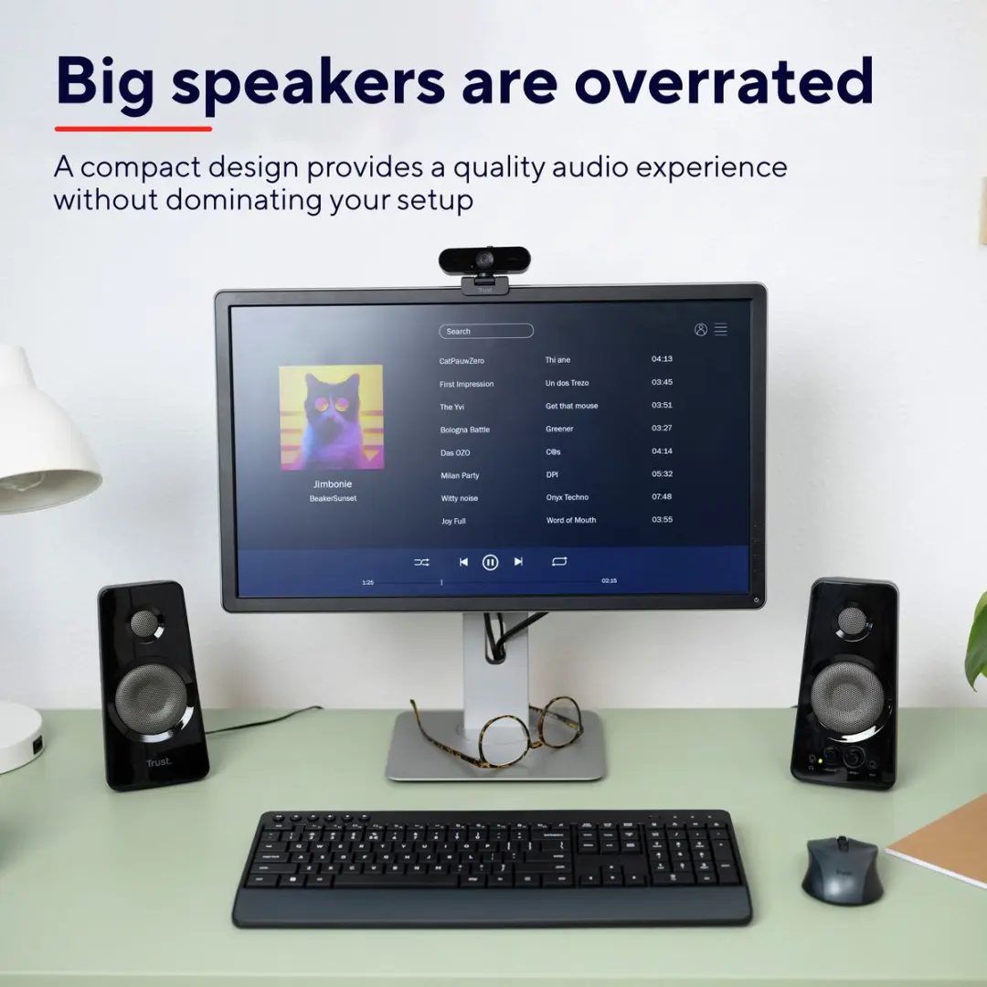 Trust Tytan 2.0 19021 PC Speakerset - 36W - Zwart - afbeelding 6 van 6