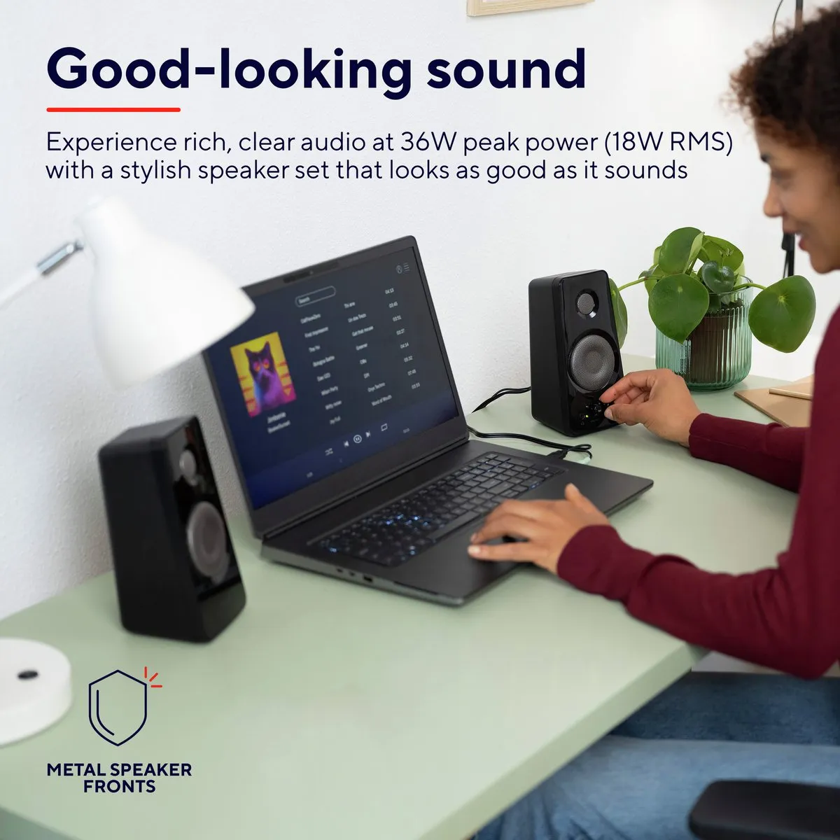 Trust Tytan 2.0 19021 PC Speakerset - 36W - Zwart