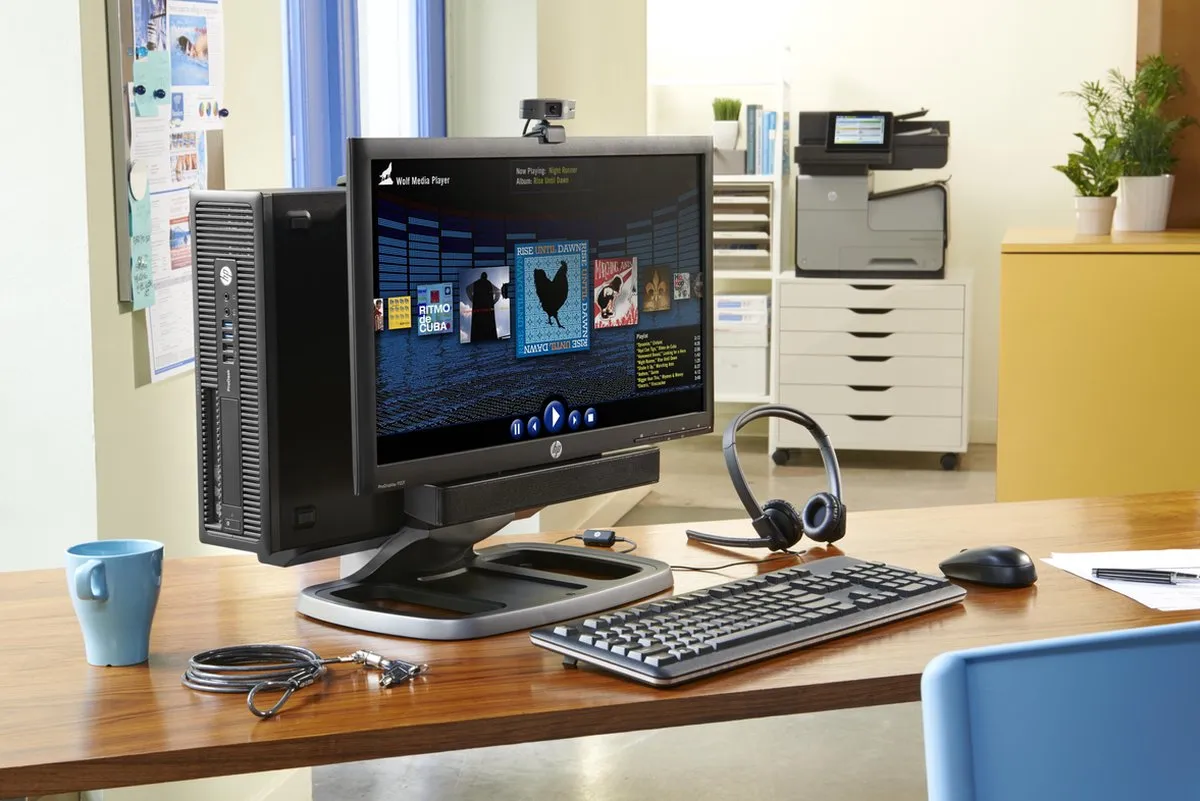 HP NQ576AA LCD Speaker Bar / Luidsprekerbalk