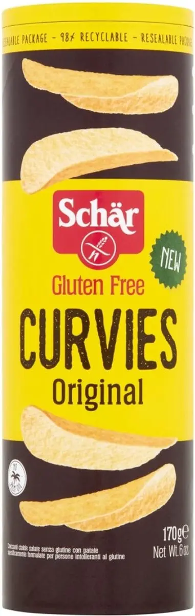 Schar Curvies Original Glutenvrij - 170g