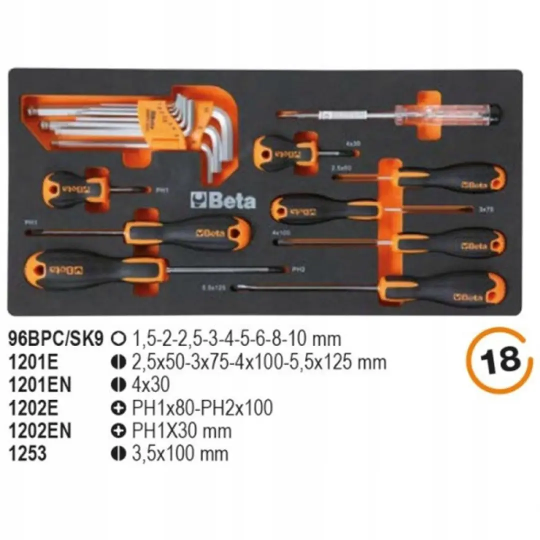 Beta Gereedschapskist 159 Delen EASY 2200E/21