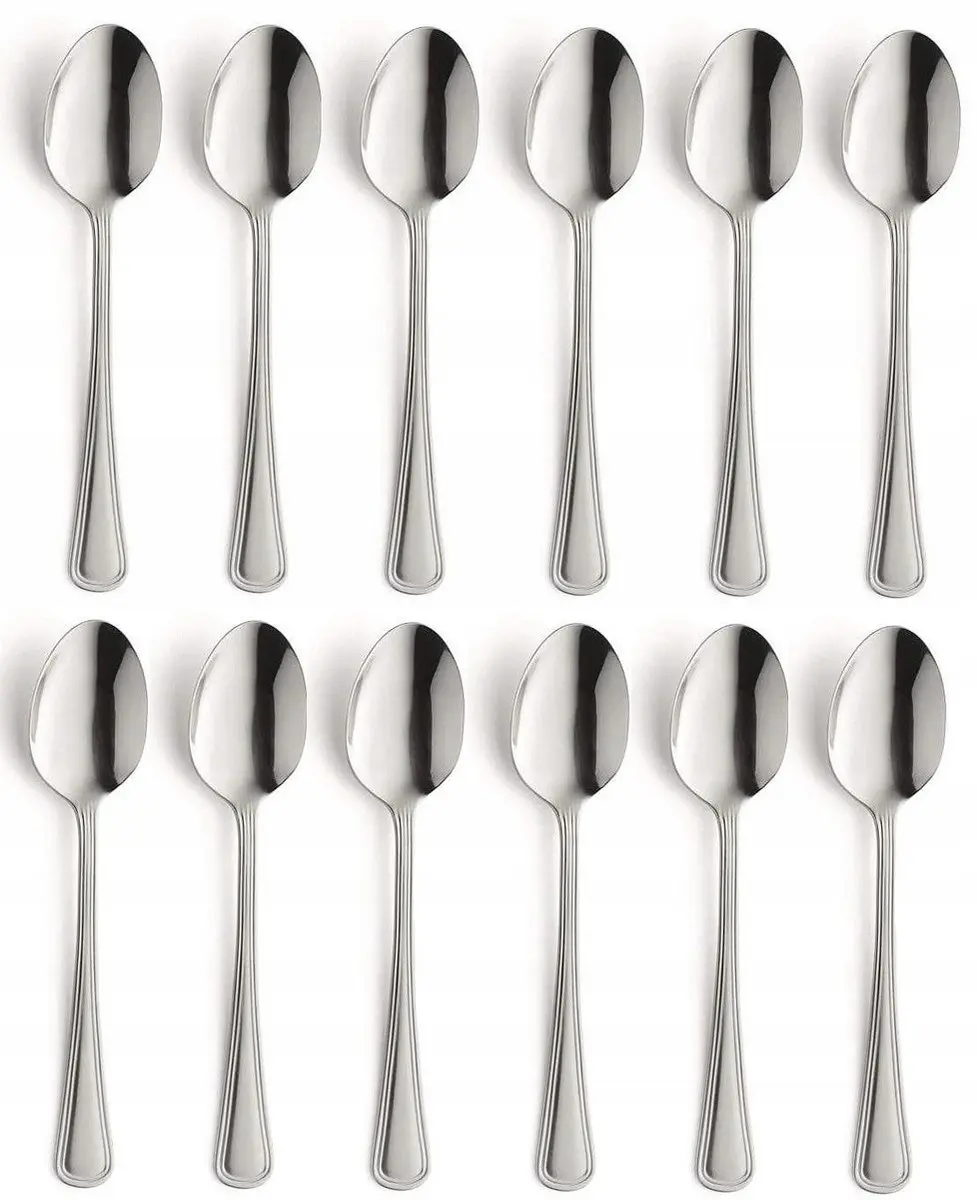 Amefa Bologna Koffielepjes Set 12 Stuks RVS