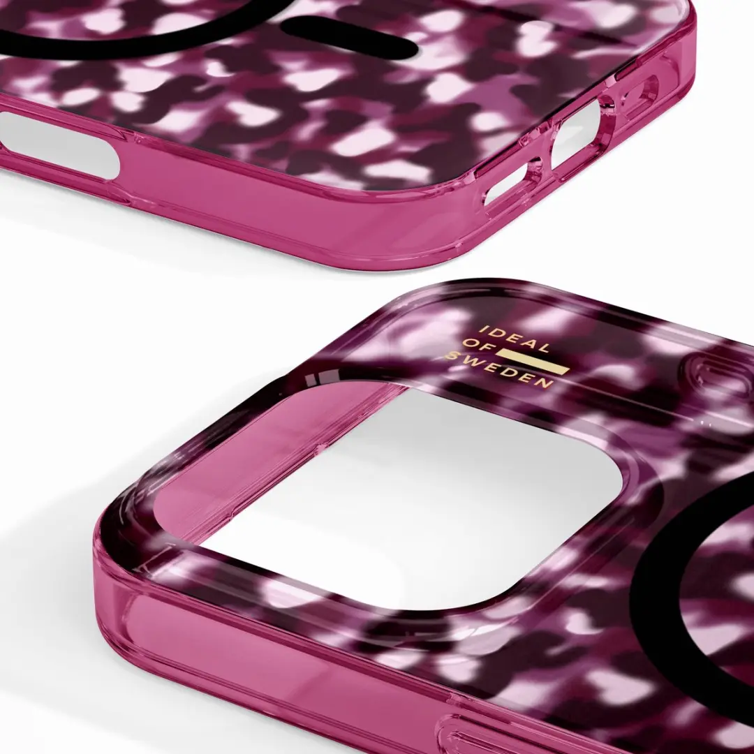 iDeal of Sweden Clear Case iPhone 16 Pro Max - Donkerrood - MagSafe