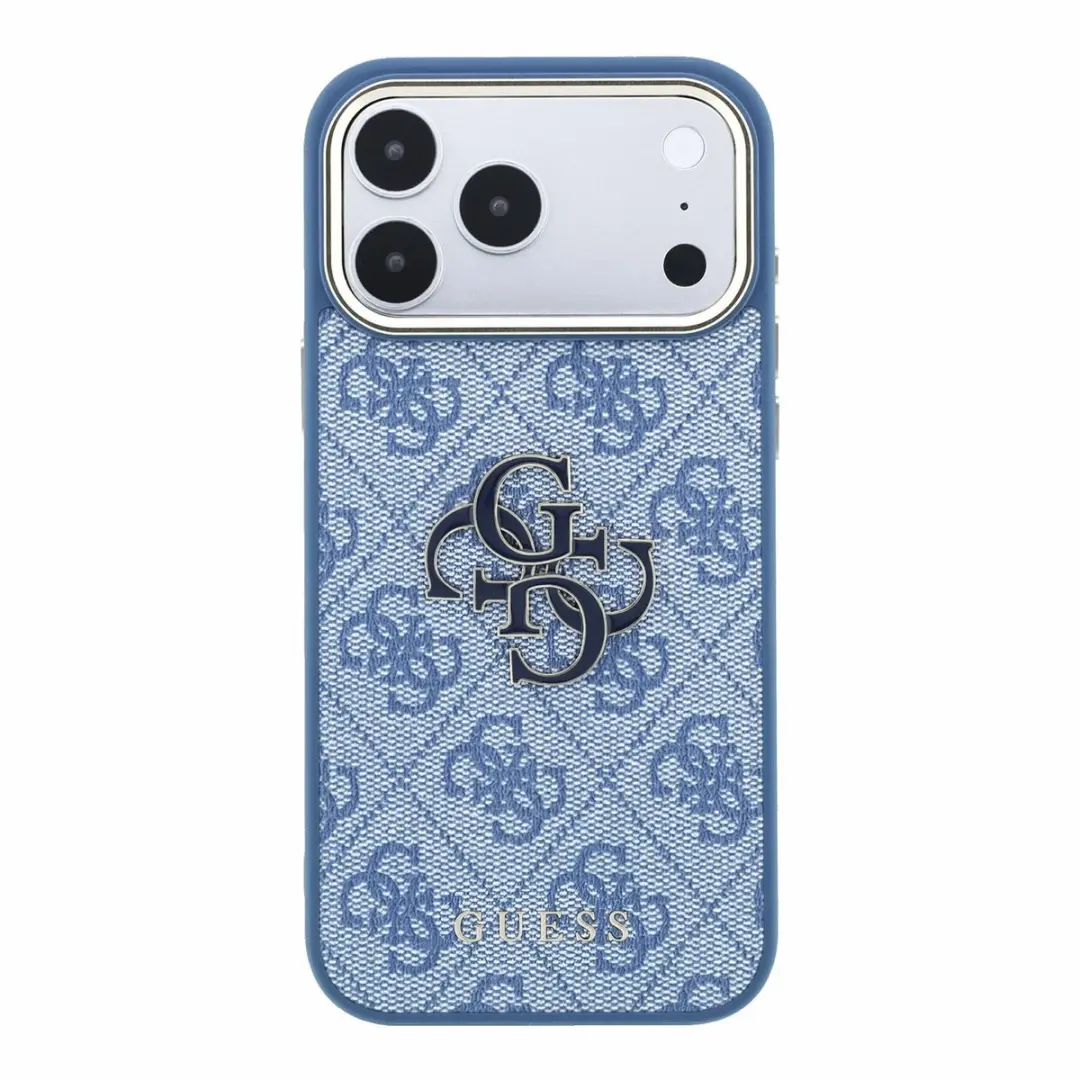 GUESS Telefoonhoesje 15246 - iPhone 17/18 Pro Max - Kunstleer Blauw