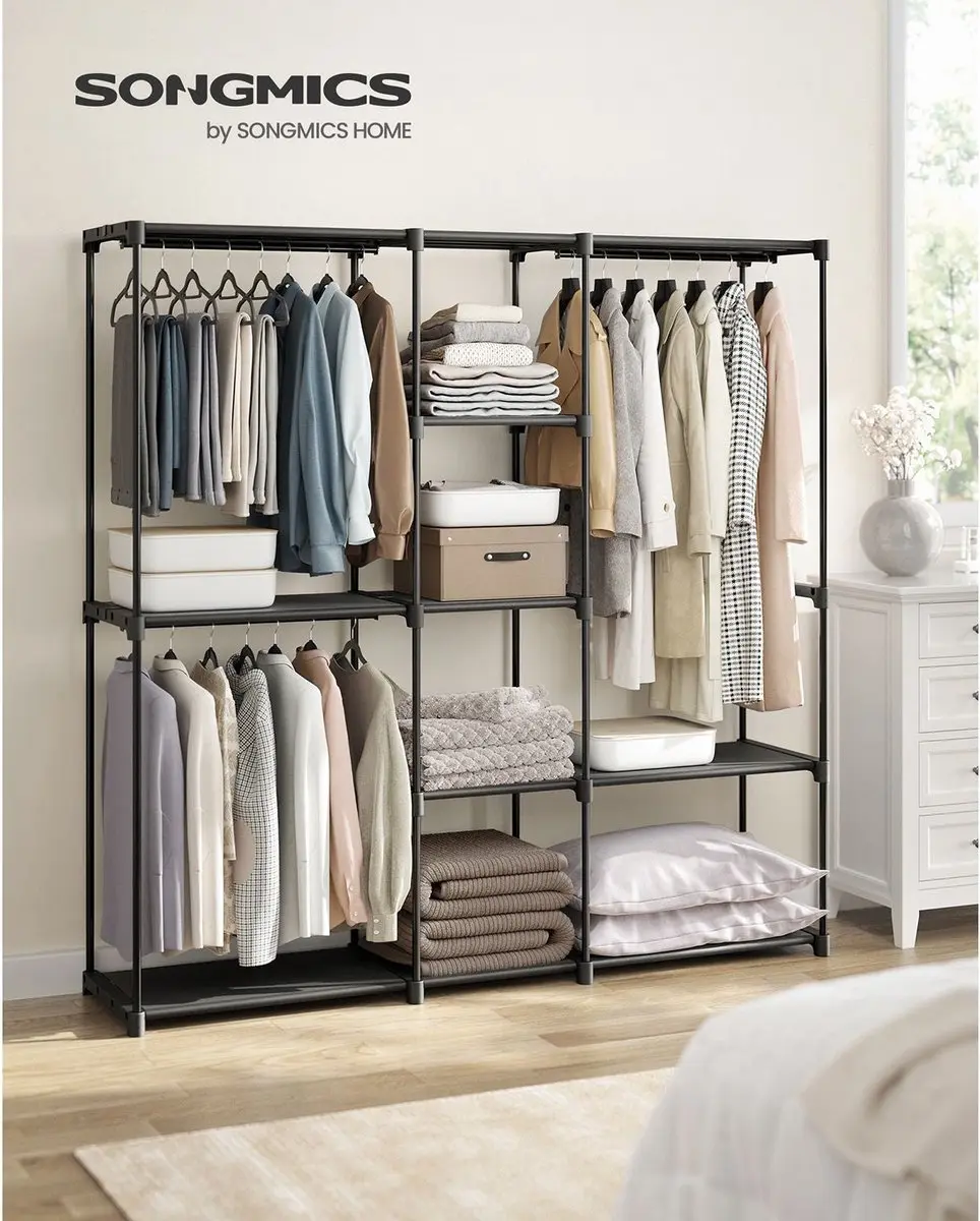 Songmics RYG037B02 Garderobekast - Zwart