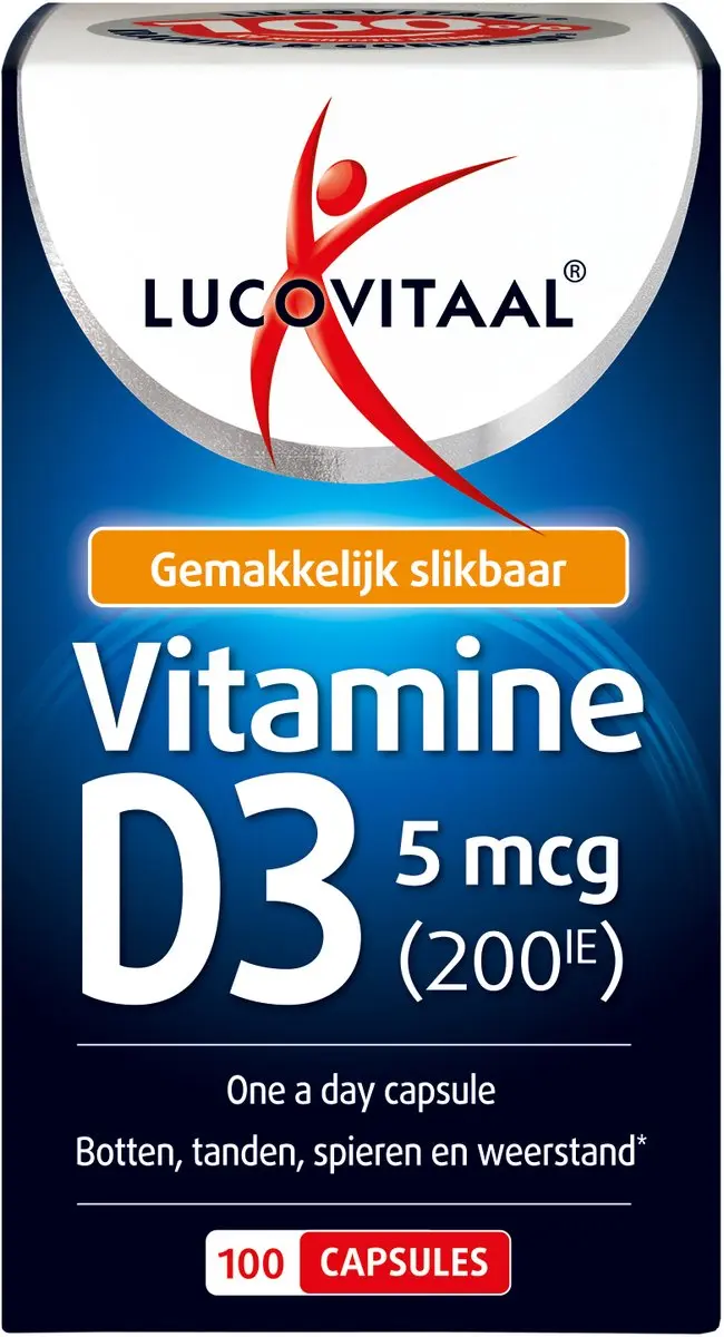Lucovitaal Vitamine D3 5mcg Capsules