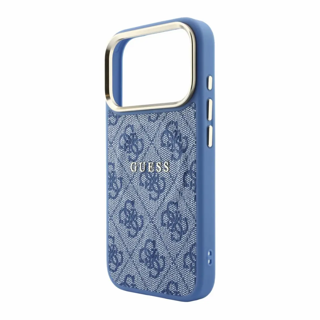 GUESS Hoesje iPhone 17/18 Pro - MagSafe - Blauw 15220