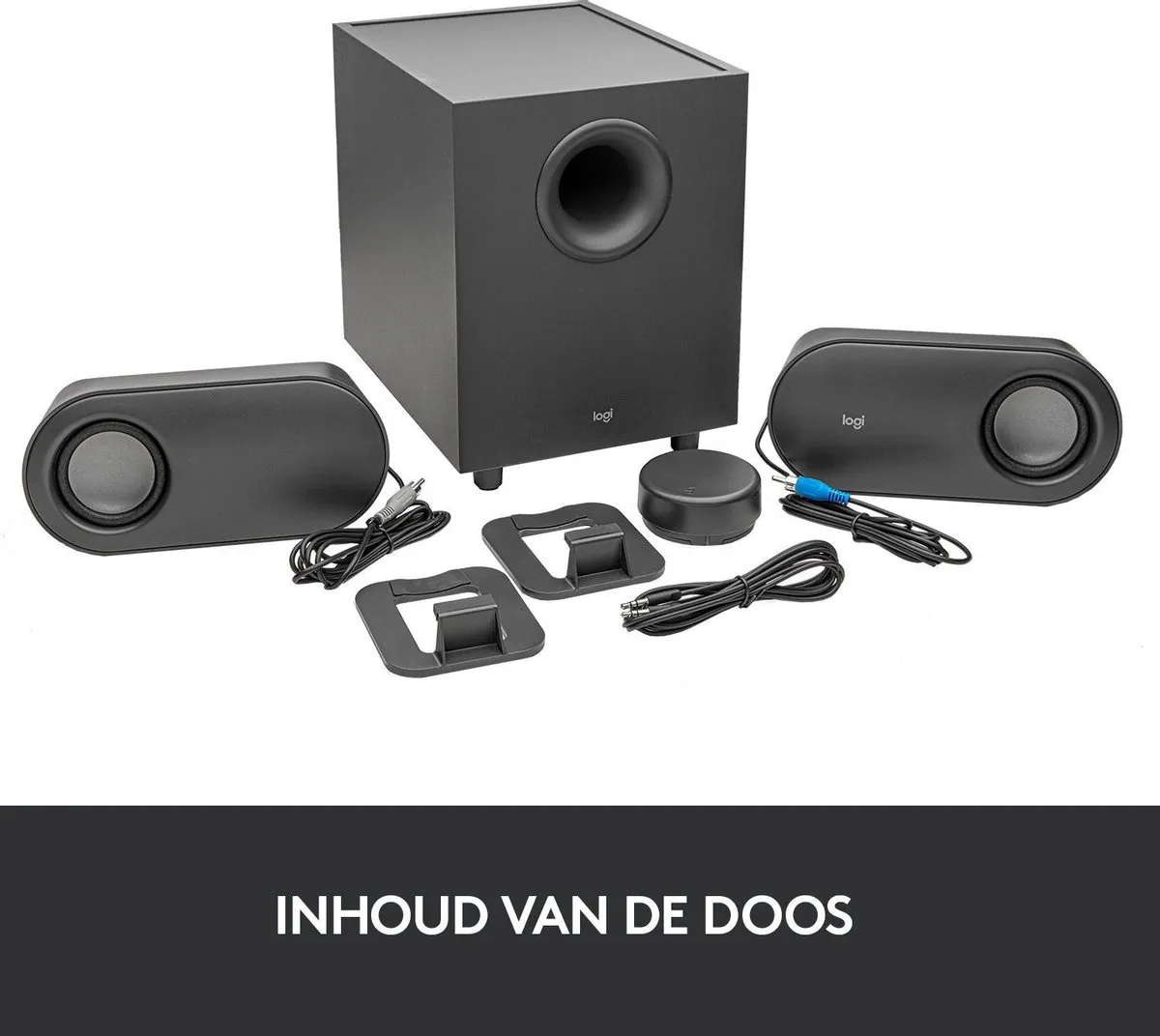 Logitech Z407 Z407 Computerspeakers - 80W - Donkergrijs - afbeelding 6 van 6
