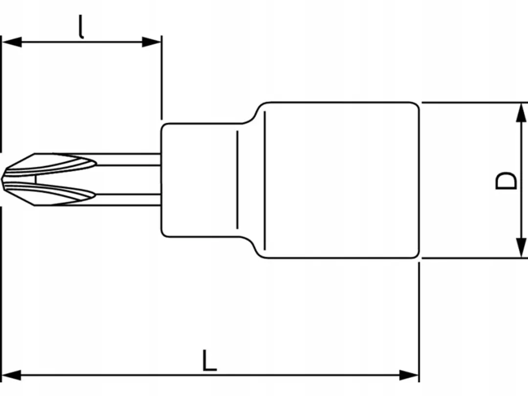Bahco 6709PH-4 Phillips PH4 Dop-bit