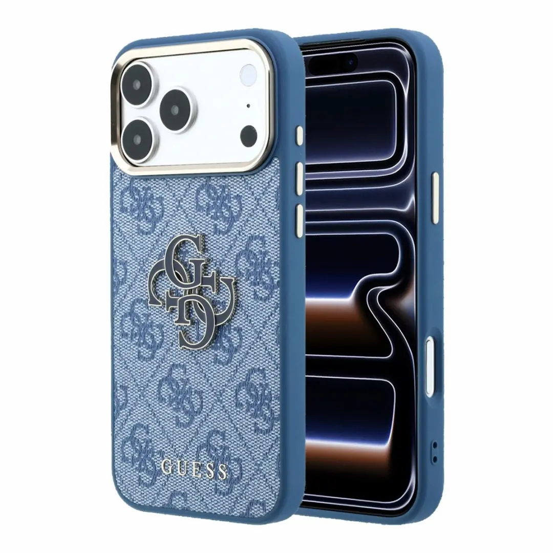 GUESS Hoesje iPhone 17/18 Pro Blauw