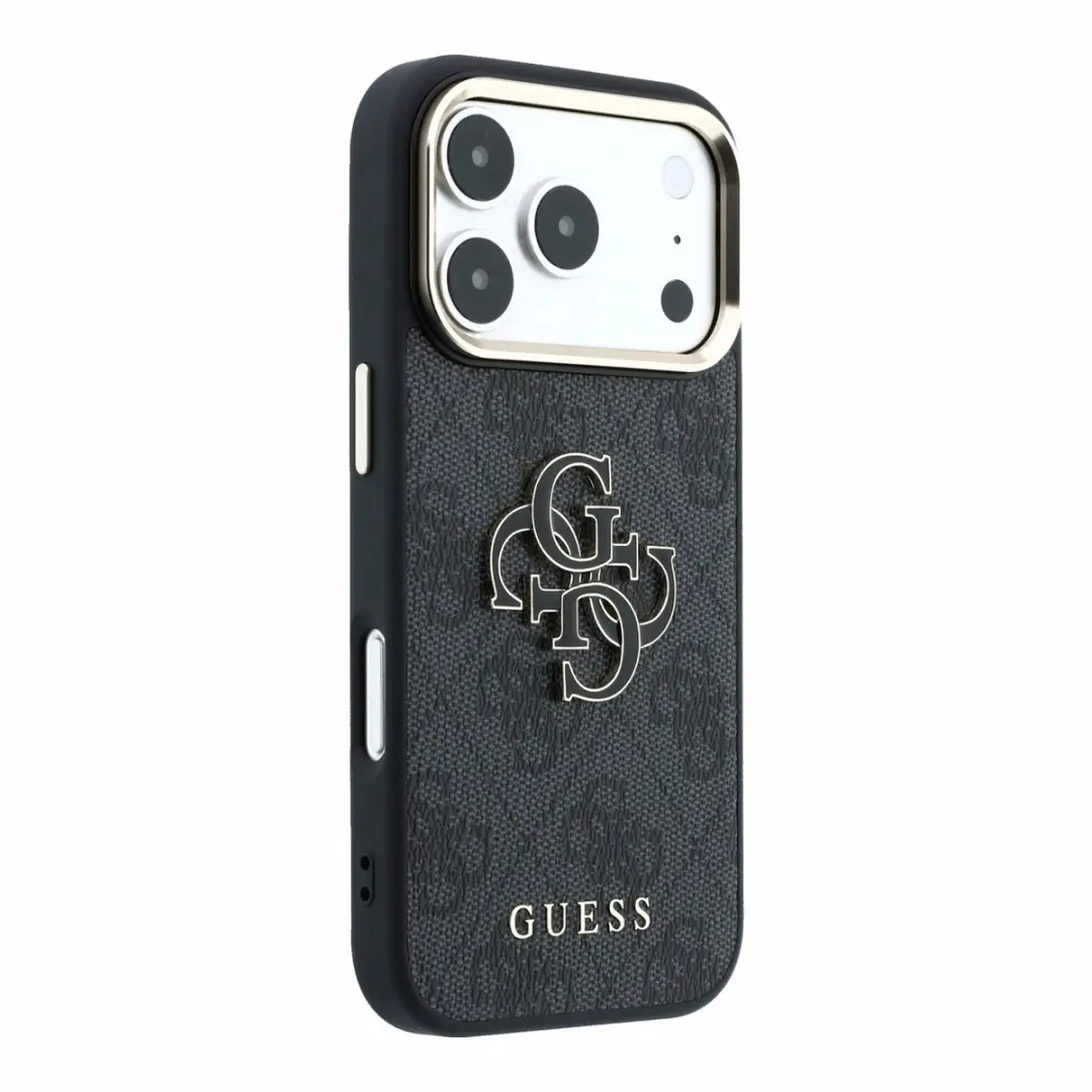 Guess Hoesje iPhone 17/18 Pro Kunstleer - Zwart - 15225