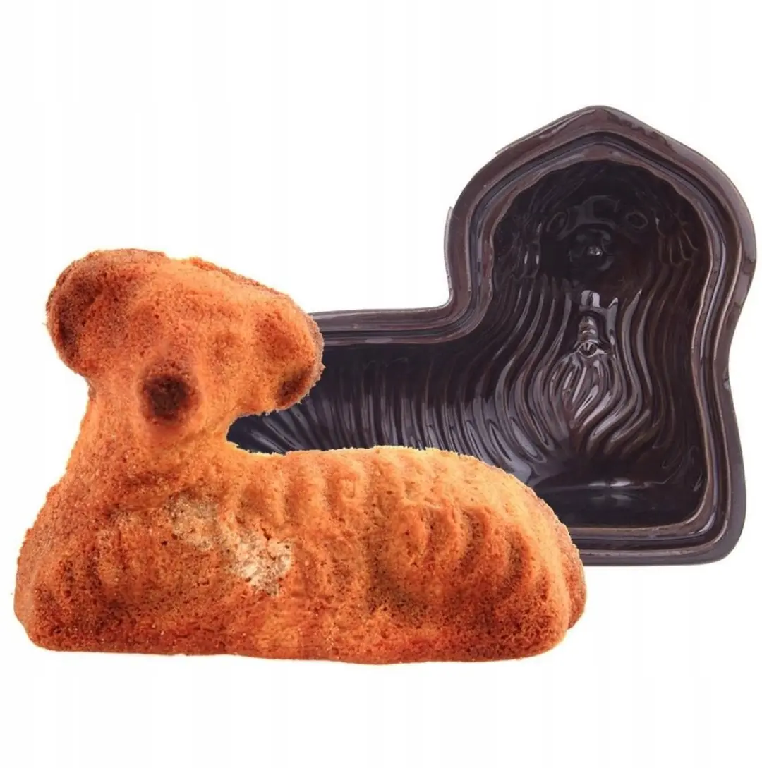 Orion Keramische Paaslamvorm - 18x14x7cm - Bruin