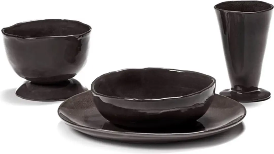 Serax Marie Michielssen La Mère Plat Bord - 25cm - Ebony