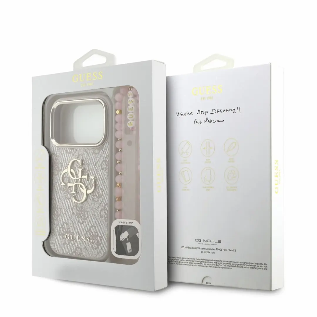 Guess Telefoonhoesje iPhone 17/18 Pro - Roze - MPN 15245