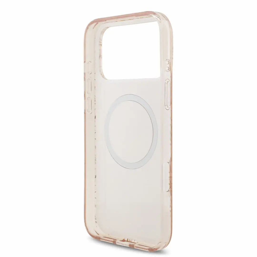 Guess Hoesje iPhone 17/18 Pro Max - MagSafe - Roze - MPN 15240
