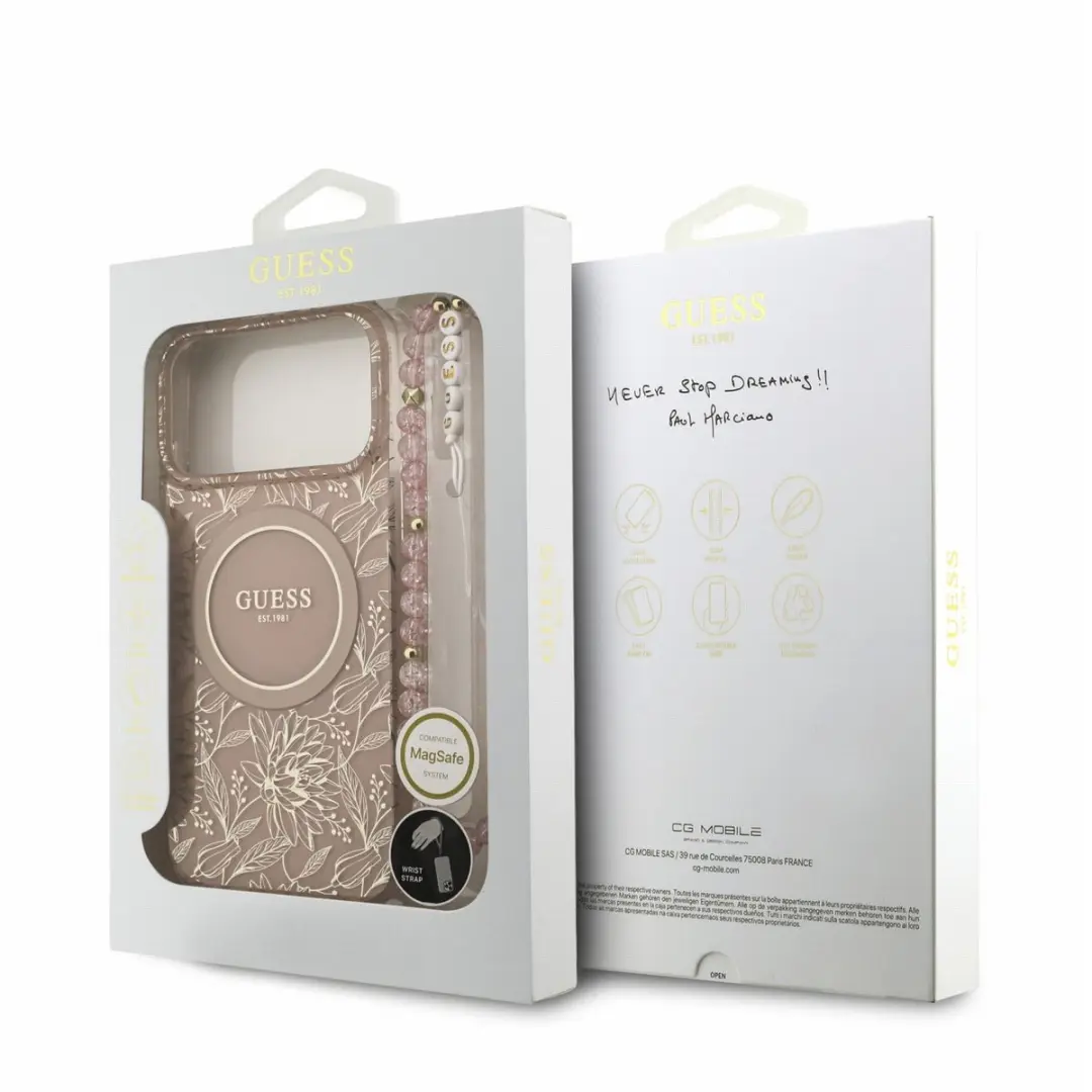 Guess Hoesje iPhone 17/18 Pro Max - MagSafe - Roze - MPN 15240 - afbeelding 6 van 6