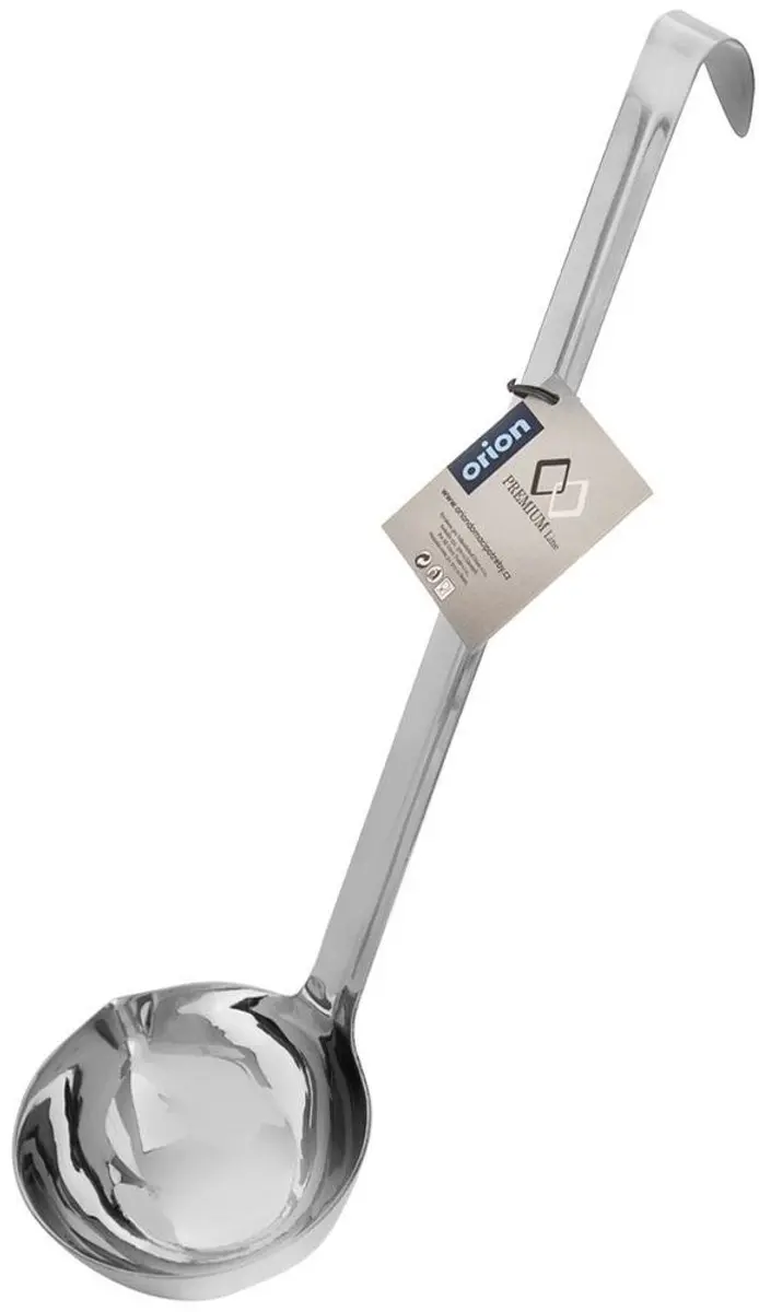 Orion RVS Soeplepel 160ml - 32cm - Zilver