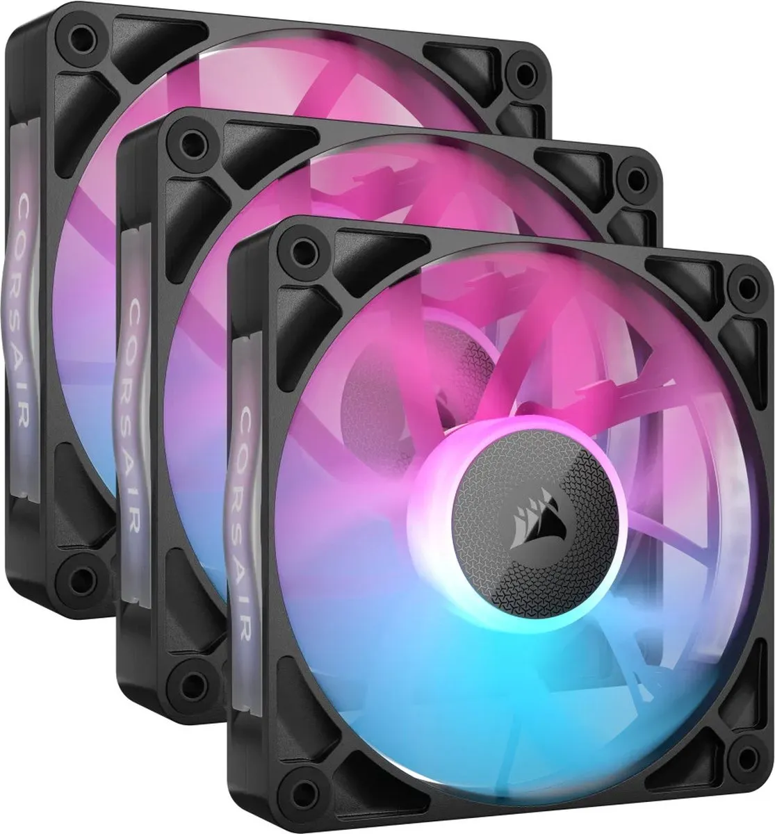 Corsair iCUE LINK RX120 RGB Ventilator 12cm - 3 Stuks