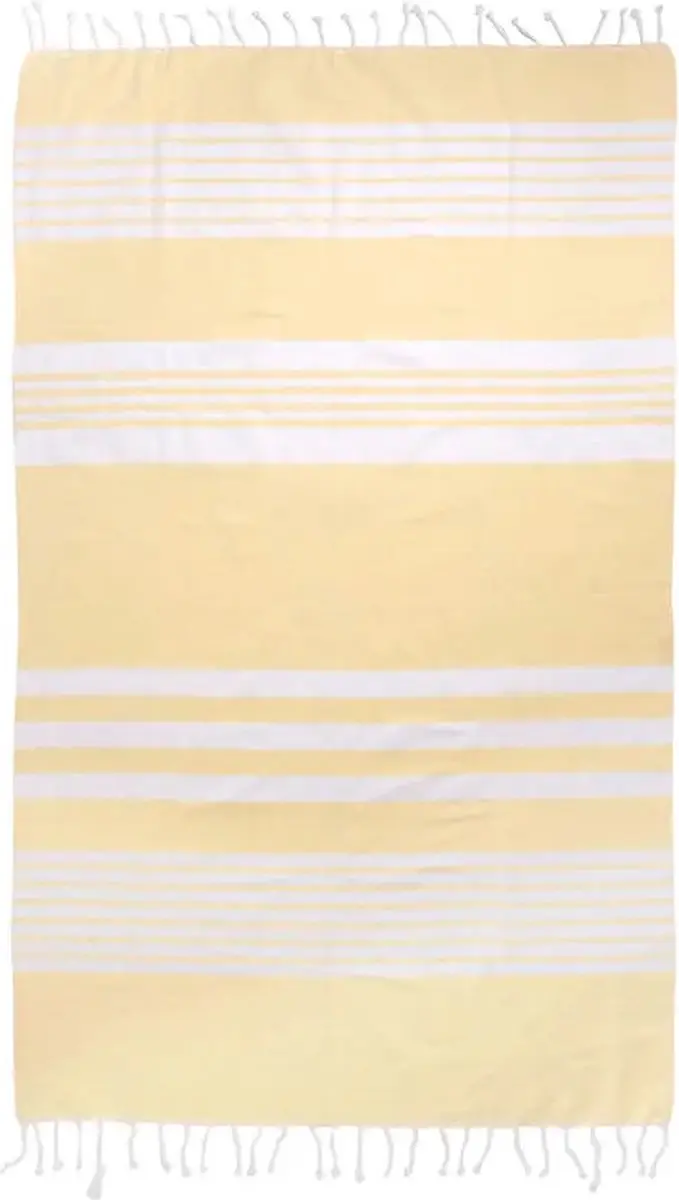 Sagaform Ella Hamam Handdoek 90x170cm - Geel