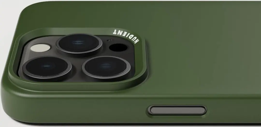 Nudient Thin Precise Case iPhone 15 Pro Max V3 - Groen
