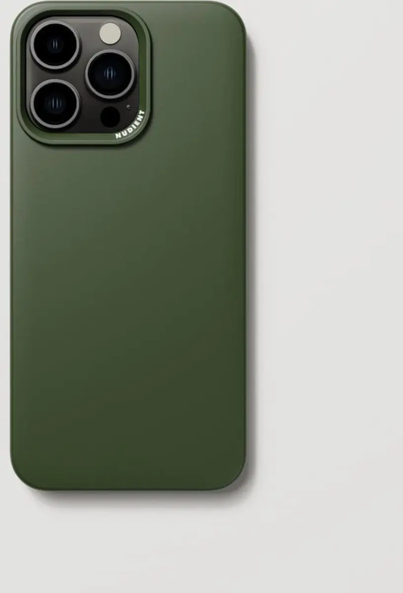 Nudient Thin Precise Case iPhone 15 Pro Max V3 - Groen