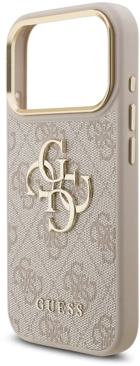 GUESS Hoesje iPhone 17/18 Pro - Kunstleer Roze - MPN 15219