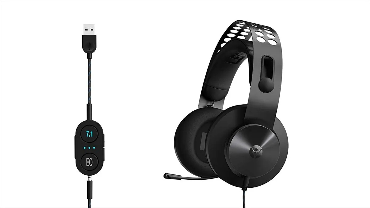 Lenovo Legion H500 Pro GXD0T69864 Gamingheadset - Zwart
