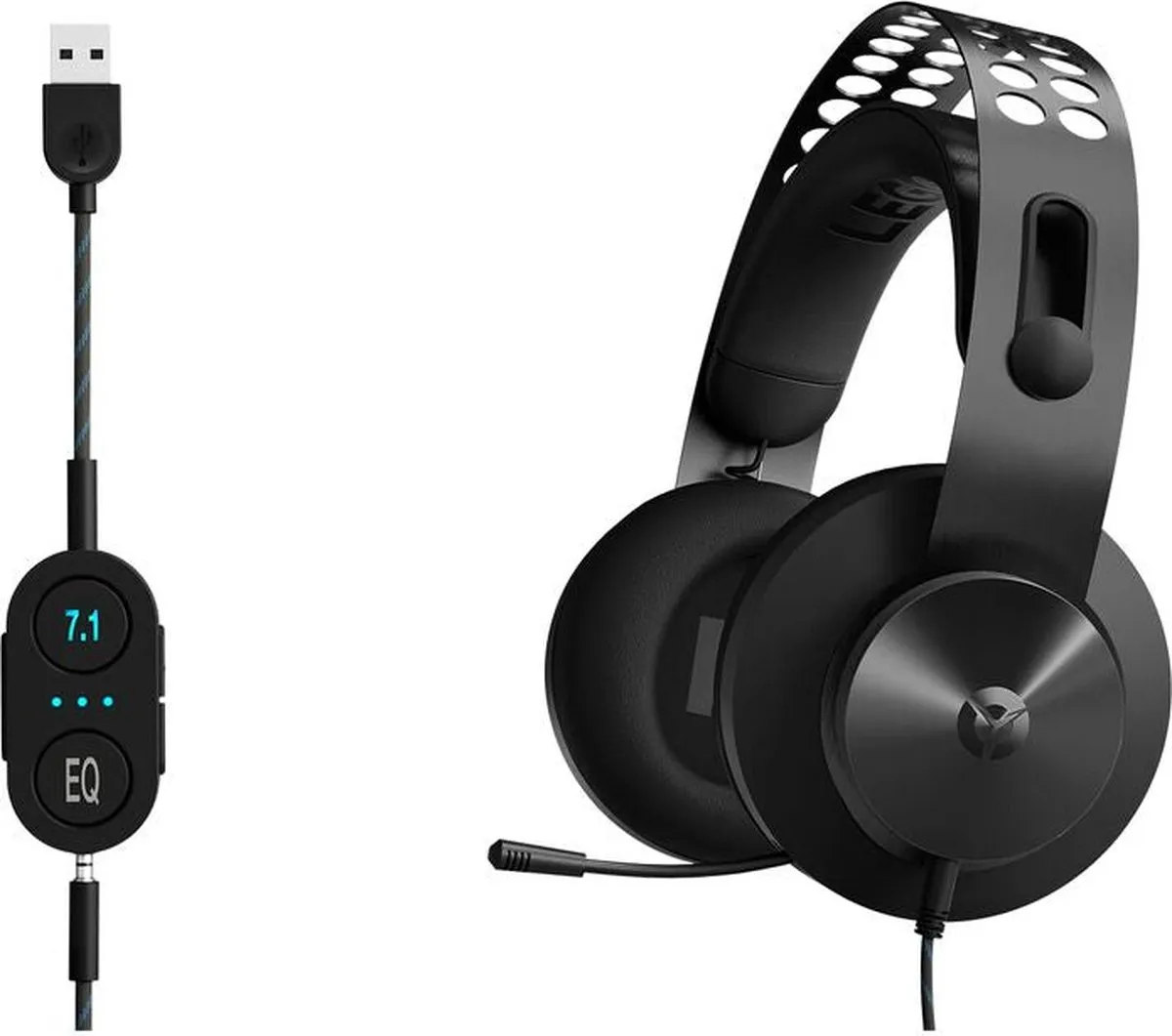 Lenovo Legion H500 Pro GXD0T69864 Gamingheadset - Zwart