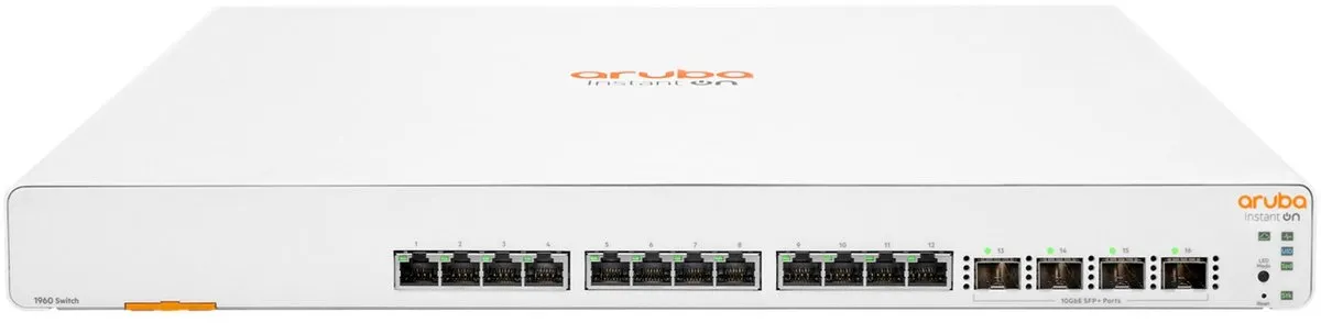 HP Aruba ION 1960 12XT Switch - 12x Ethernet, 4x SFP - Wit - afbeelding 6 van 6