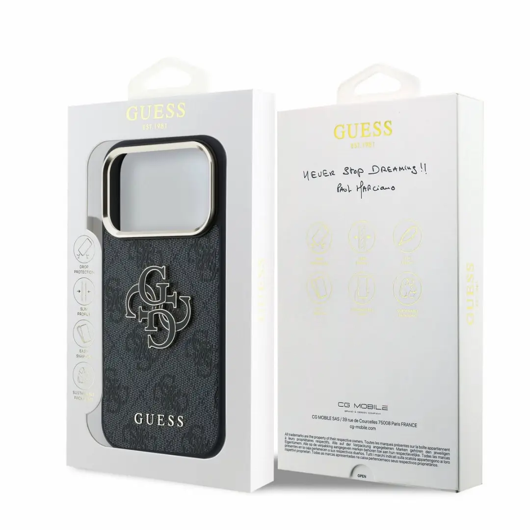 GUESS Telefoonhoesje 15241 - iPhone 17/18 Pro Max - Zwart