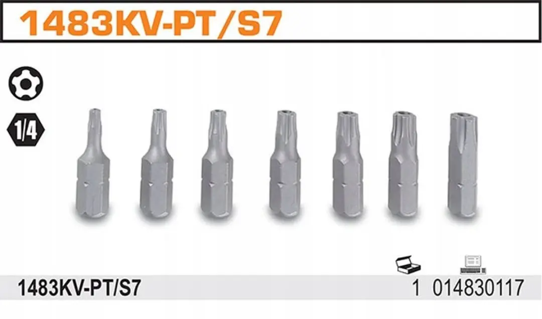 Beta Schroefbitset 5-sterren PT10-PT40