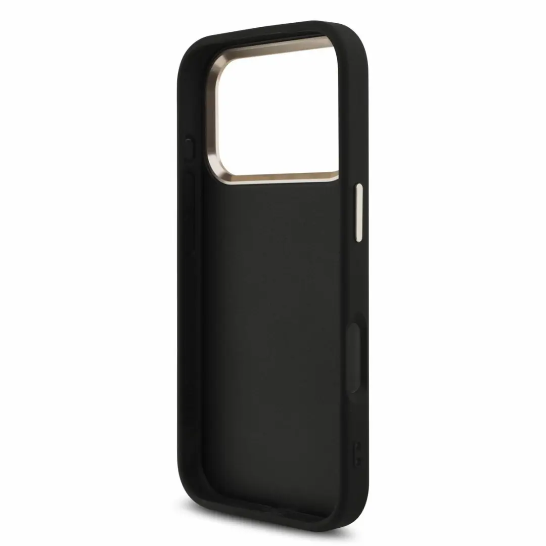 GUESS Backcover 15230 - iPhone 17/18 Pro - Polsband - Zwart