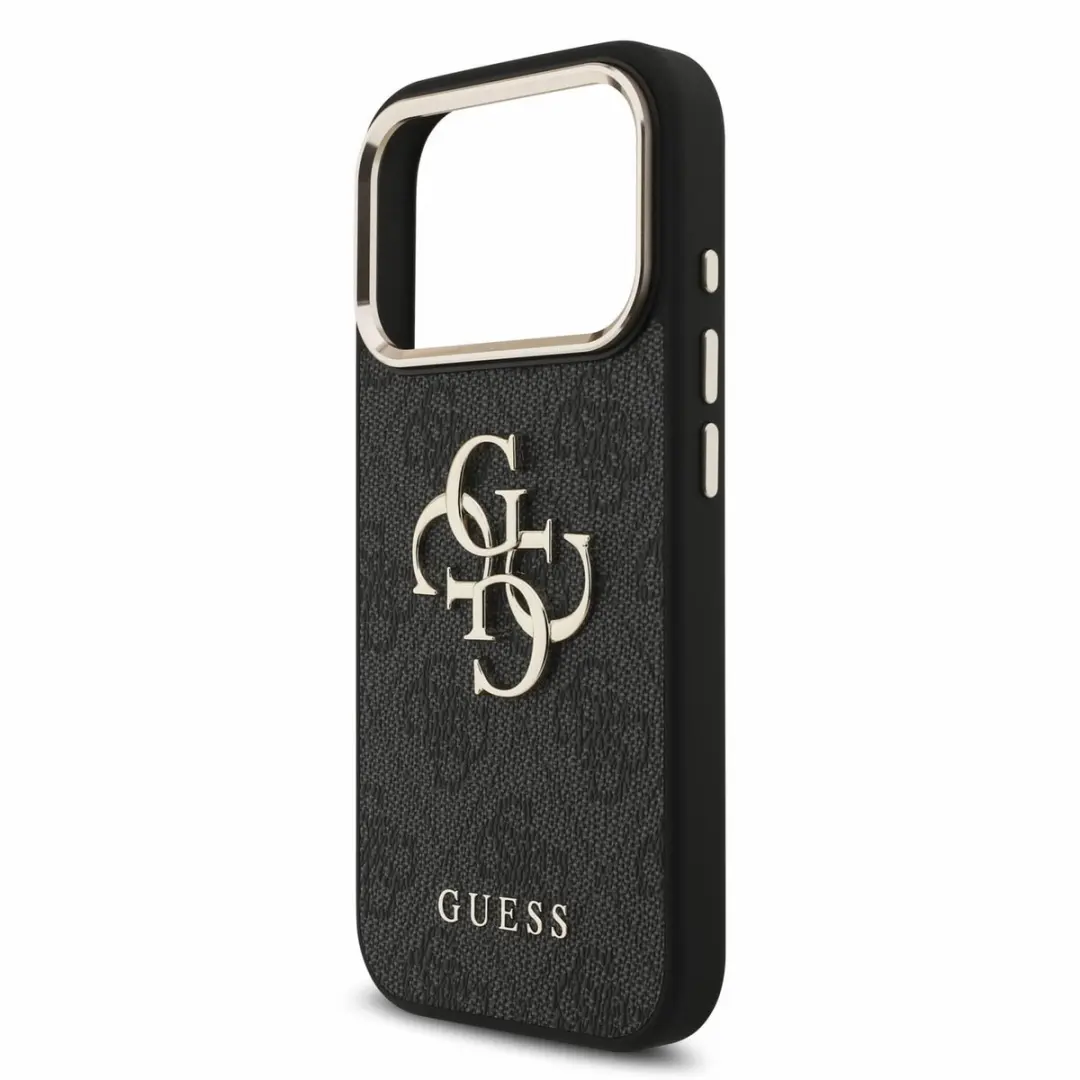 GUESS Backcover 15230 - iPhone 17/18 Pro - Polsband - Zwart