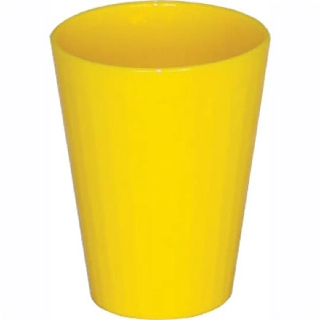 Olympia Kristallon Bekers 26cl - Geel - 12 Stuks