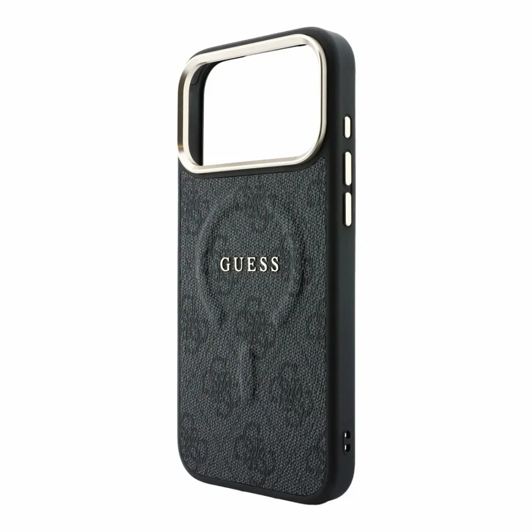 GUESS Hoesje iPhone 17/18 Pro Max - MagSafe - Zwart