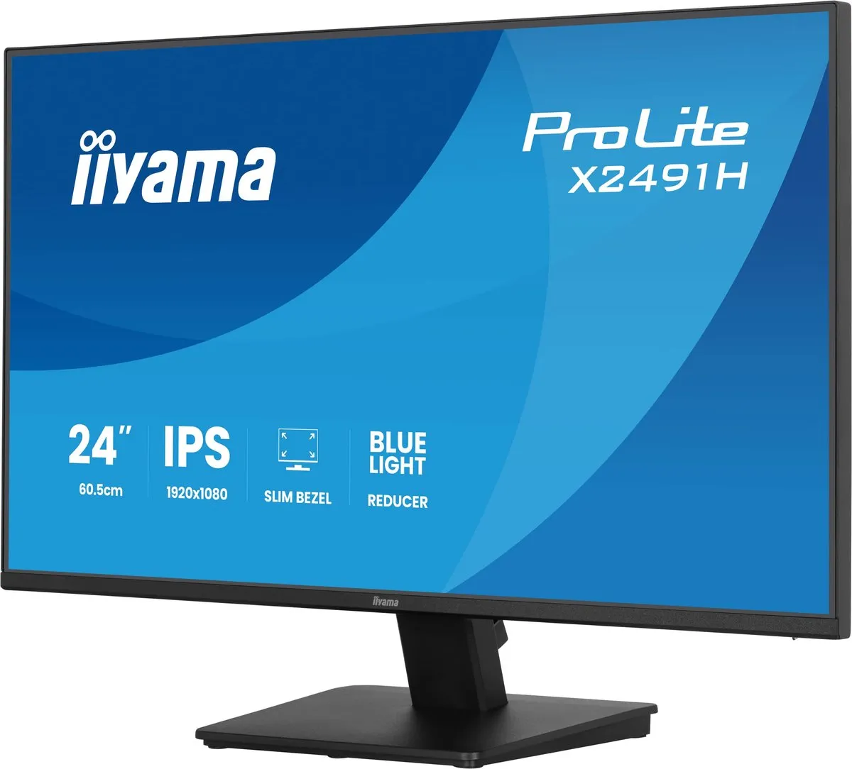 iiyama ProLite X2491H-B1 Monitor 24" Full HD IPS - Zwart