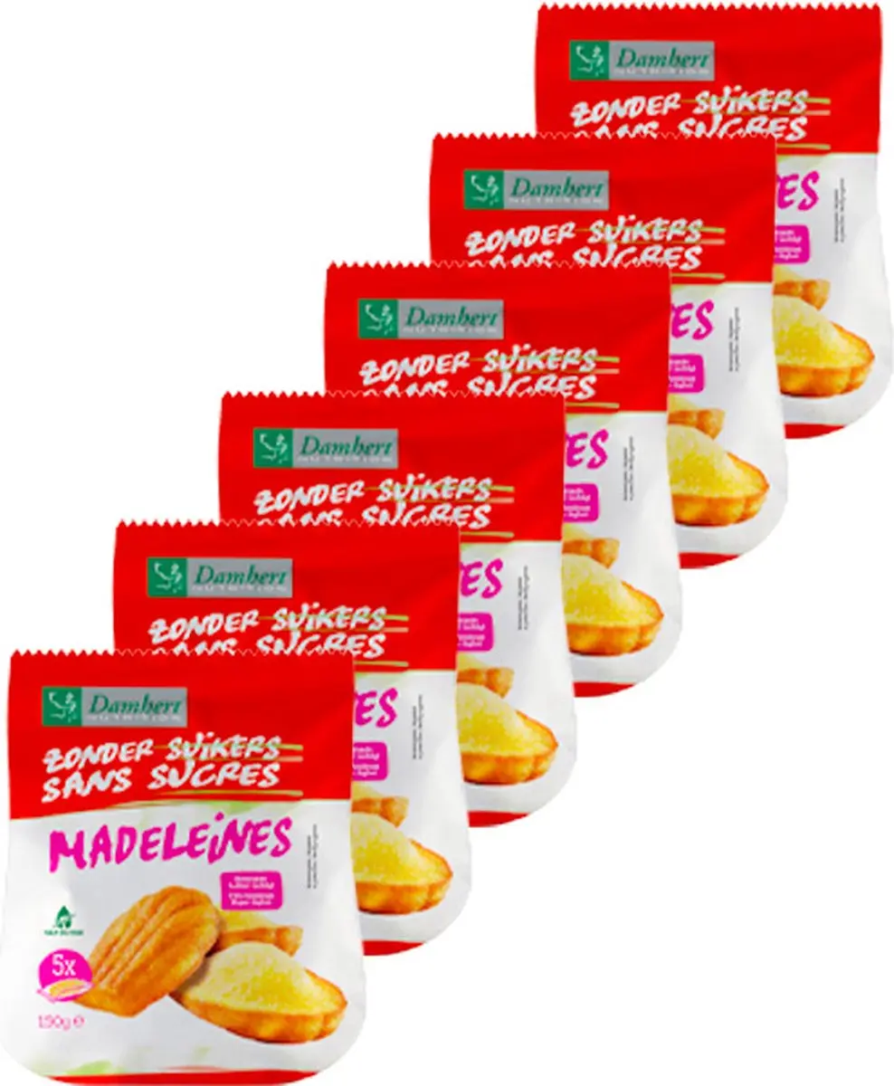 Damhert Madeleines 6 Stuks