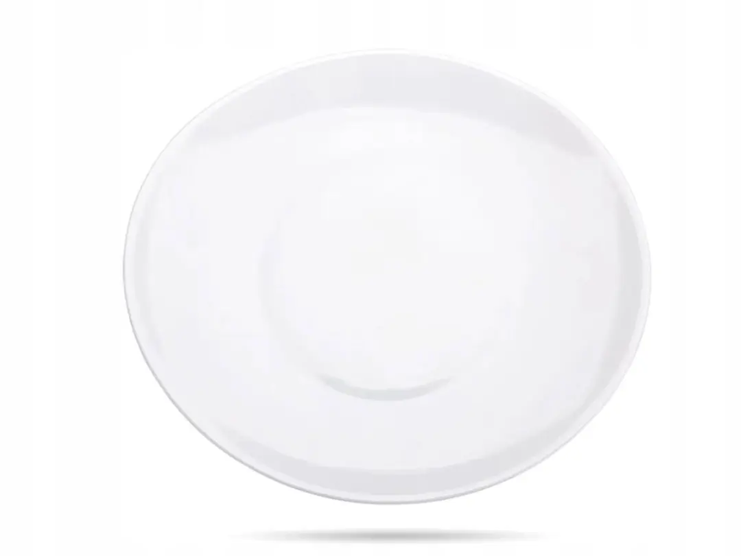 Bormioli Rocco Prometeo Ovaal Wit Dinerbord 27x24cm - Gehard Glas