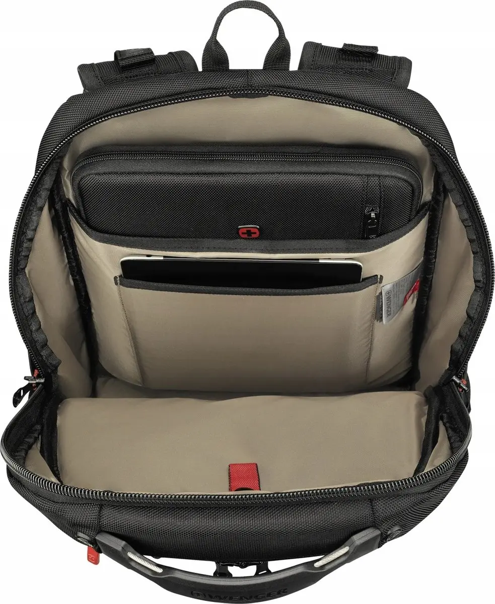 Wenger Carbon PRO Rugzak 24L - Zwart - afbeelding 2 van 5