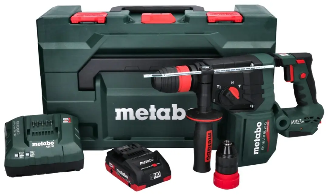 Metabo KH 18 LTX BL 28 Accu-boorhamer - 18V - 28mm - 4,0Ah