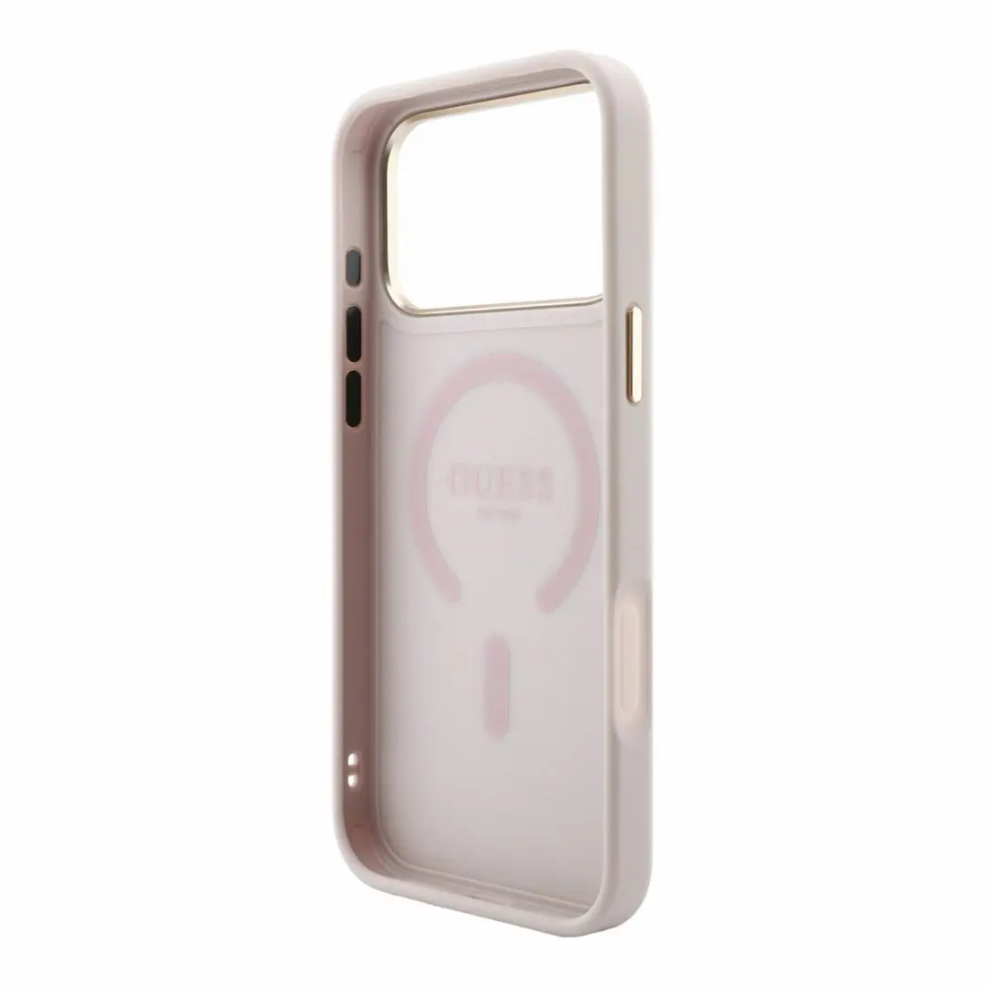 Guess Hoesje iPhone 17/18 Pro Max - MagSafe Roze