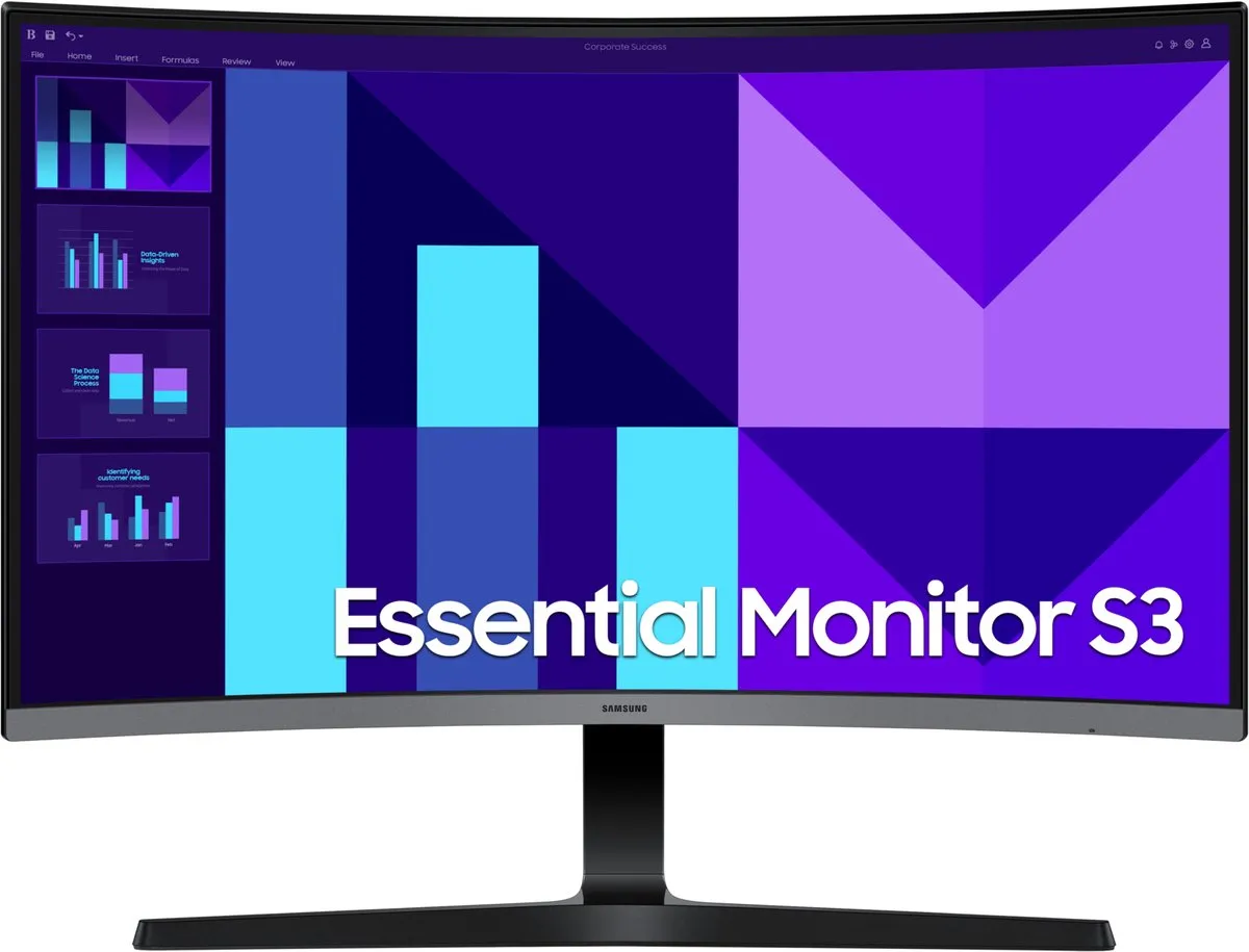 Samsung S27D390GAU Monitor 27" Full HD - Zwart