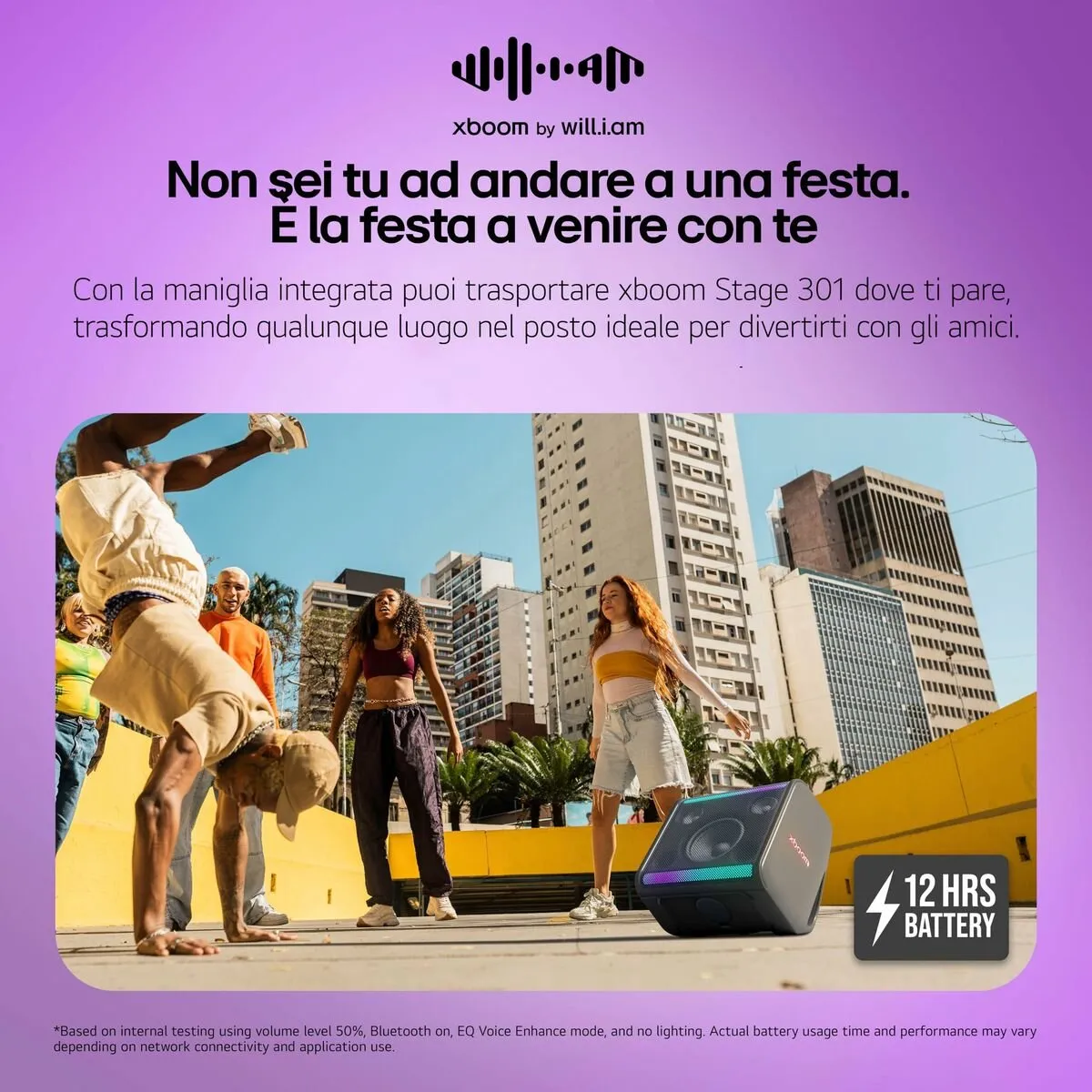 LG xboom Stage301 Feestluidspreker 120W - Zwart
