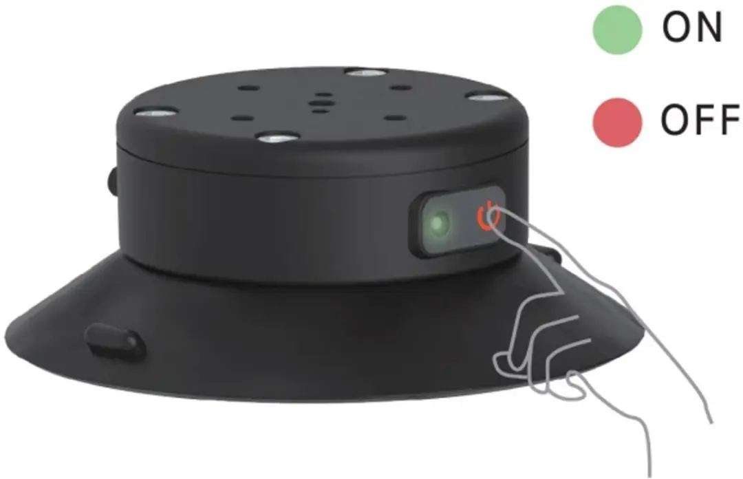 ONYX 5ES00006 Zuignap Vacuümpomp 15cm - Zwart