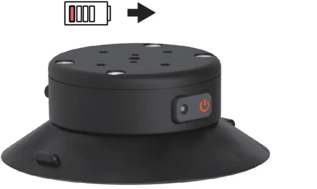 ONYX 5ES00006 Zuignap Vacuümpomp 15cm - Zwart - afbeelding 6 van 6