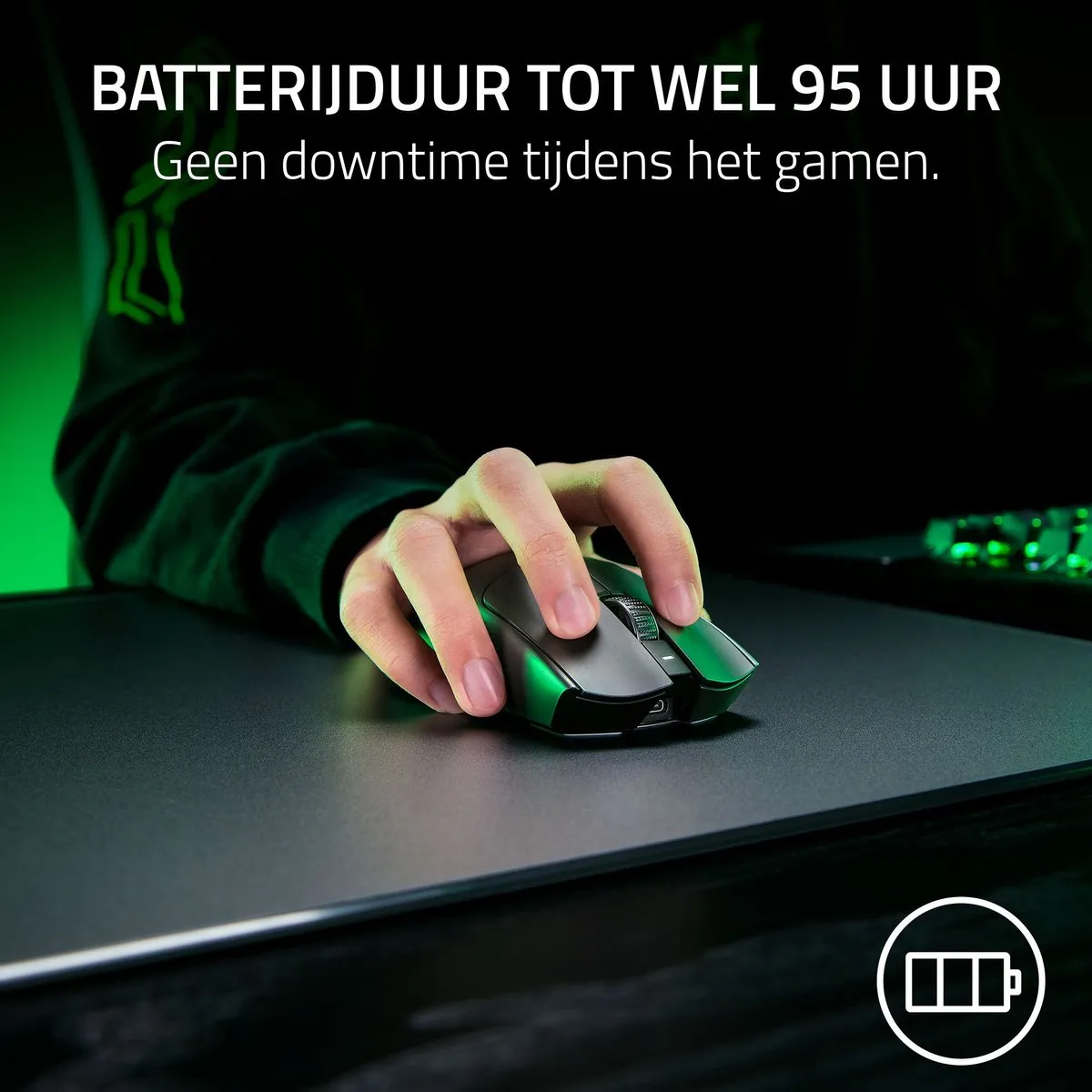 Razer Viper V3 Pro SE RZ01-04550100 Draadloze Gaming Muis - Zwart