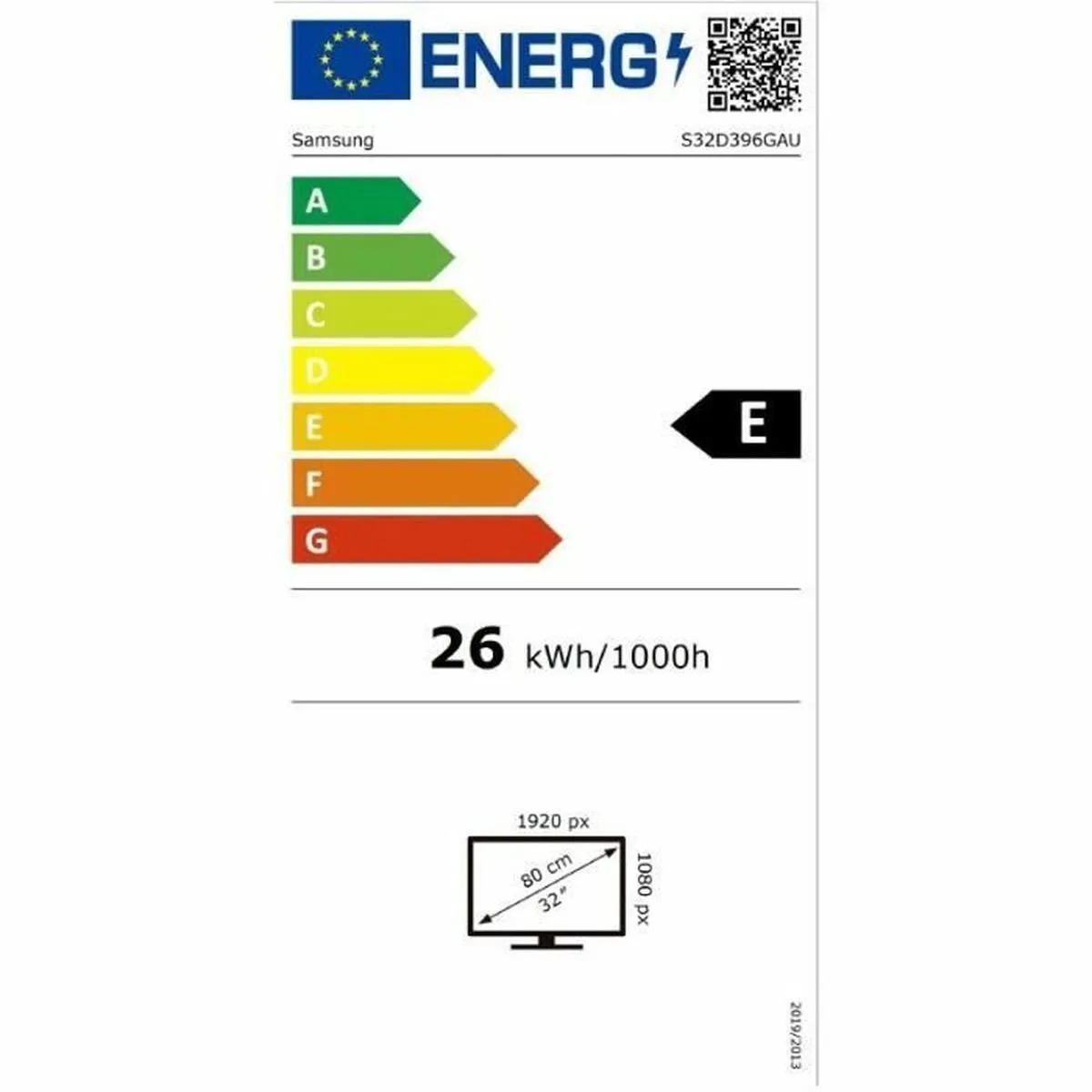 Samsung Gaming Monitor 32" Full HD - Zwart